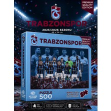 Mythos Cards Mythos 500 Parça Puzzle Trabzonspor 2025/2026 Sezonu 48 x 34 cm | Resmi Lisanslı