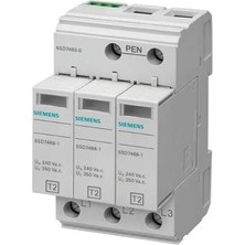 Siemens 5SD7463-0 - C Sınıfı 3 Kutuplu Tn-C 3+0 Parafudr