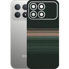 Kapps Poco F8 Pro ile Uyumlu Rainbow Serisi Premium Arka Kapak Kaplama(Kenarlar Yoktur!)