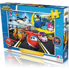 Ks Puzzle HK714 Ks, Harika Kanatlar / 100 Parça Puzzle