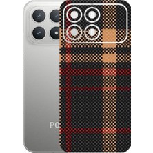 Kapps Poco F8 Pro ile Uyumlu Rainbow Serisi Premium Arka Kapak Kaplama(Kenarlar Yoktur!)