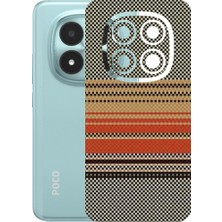 Kapps Poco M8 Pro ile Uyumlu Rainbow Serisi Premium Arka Kapak Kaplama(Kenarlar Yoktur!)