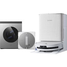Ecovacs T90 Omni Robot Süpürge ve  W3 Omni Cam Silme Robotu 2li Temizlik Seti