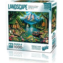 Trendy Pazars 20856 Puzzle 1000 Reflections Of Peace