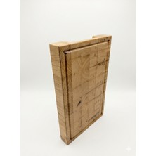 Ala Wood Masif Meşe End Grain Kesme ve Sunum Tahtası