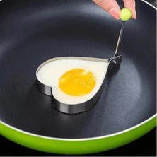 Hace Bazaar Metal Kalp Omlet Krep Kalıbı