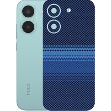 Kapps Poco X8 Pro ile Uyumlu Rainbow Serisi Premium Arka Kapak Kaplama(Kenarlar Yoktur!)
