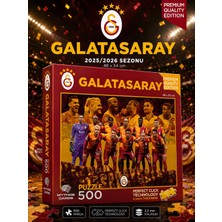 Mythos Cards Mythos 500 Parça Puzzle Galatasaray 2025/2026 Sezonu 48 x 34 cm | Resmi Lisanslı