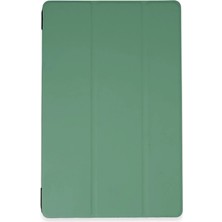Ozkr Store Apple iPad Pro 13 (2024) Kılıf Tablet Smart Kılıf - Koyu Yeşil