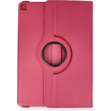 Ozkr Store Apple iPad Pro 11 (2024) Kılıf 360 Tablet Deri Kılıf - Pembe