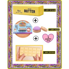 Oyuncak Sahili Çin Mantısı Butter Tereyağı Çikolata 3 Popüler Trend Ürün Birarada 3 Adet Birden Skuşi Dumpling Squishy Stres 3lü Chocolate Sukuşi Seti