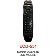 Sunny - Axen 3D Serisi Tv Kumandası LCD 551