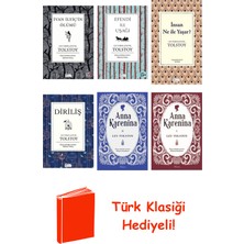 Koridor Yayıncılık Lev Nikolayeviç Tolstoy 6 Kitap Seti + Türk Klasiği Hediye