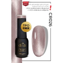 Cr-Oje CROJE KALICI OJE Korean Cat Eye Kristal Efektli Manyetik Cat Eye / Kedi Gözü-CR026 (5 ML)