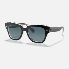 Ray-Ban RB2186 12943M 52 Unisex Güneş Gözlüğü Siyah Çerçeve ile Mavi Degrade Cam Özellikleri