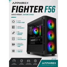 Apphirex Fıghter F56 Ryzen 5 7500F 16GB Ddr5 Ram 1tb M.2 SSD RTX5060Tİ 16GB Oyuncu Masaüstü Bilgisayar