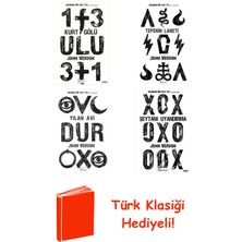 Koridor Yayıncılık John Verdon 4 Kitap Seti + Türk Klasiği Hediye