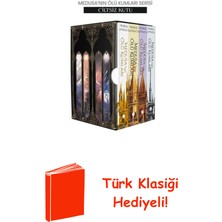 Ephesus Yayınları Medusa'nın Ölü Kumları Seti - 4 Kitap Takım Kutulu + Türk Klasiği Hediye