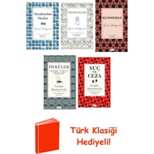 Koridor Yayıncılık Fyodor Mihayloviç Dostoyevski 5 Kitap Seti + Türk Klasiği Hediye
