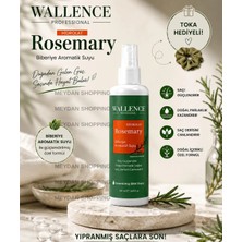 Wallence Professional Rosemary Biberiye Aromatik Suyu Saç Bakım Spreyi 300 ml | Saç Güçlendirici & Saç Derisi Bakımı