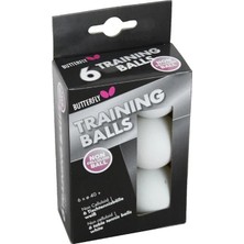 Butterfly Traınıng Balls 40+ (6lı Kutu-Beyaz) 85140S