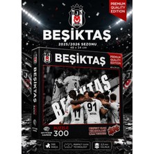 Mythos Cards Mythos 300 Parça Puzzle Beşiktaş 2025/2026 Sezonu 48 x 34 cm | Resmi Lisanslı