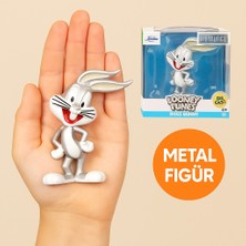 Toyfest Naber cınım? Looney Tunes Metalfigs Bugs Bunny Die Cast Figür – 6 cm Koleksiyon Oyuncağı