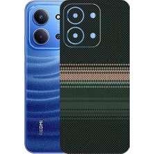 Kapps Redmi 15C ile Uyumlu Rainbow Serisi Premium Arka Kapak Kaplama(Kenarlar Yoktur!)
