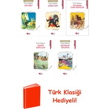 Can Çocuk Yayınları Erich Kastner 5 Kitap Seti + Türk Klasiği Hediye