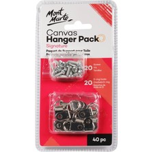 MONT MARTE Tuval Askı Aparatı Signature 40 Parça
