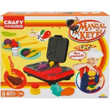 Die Grup 2052 Crafy Mangal Keyfi Oyun Hamuru Seti 300 G 22 Parça