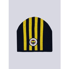 Fenerbahçe Unısex Çubuklu Sarı Lacivert Bere