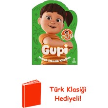 Doğan Çocuk Gupi - Havalı Etkinlik Kitabım - Çıkartma ve Ka... + Türk Klasiği Hediye