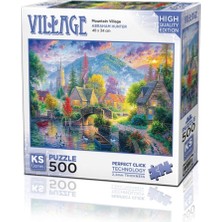 Die Grup 20046 Mountain Village 500 Parça Puzzle -Ks