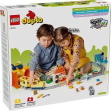Die Grup 10428 LEGO Duplo  Büyük Interaktif Mahalle Treni 103 Parça +3 Yaş