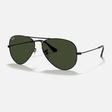 Ray-Ban RB 3025 L2823 58-14 Erkek Güneş Gözlüğü Metal Çerçeve Siyah UV 400 Koruma