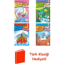 Can Çocuk Yayınları Beatrice Masini 4 Kitap Seti + Türk Klasiği Hediye