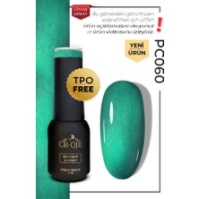 Cr-Oje Kalıcı Oje Inci Tanecikli Manyetik Cat Eye / Kedi Gözü- PC060 (5 ML)
