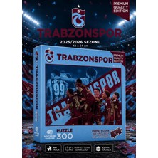 Mythos Cards Mythos 300 Parça Puzzle Trabzonspor 2025/2026 Sezonu 48 x 34 cm | Resmi Lisanslı