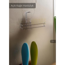 Jet's Home Kağıt Havluluk Paslanmaz Peçetelik Çelik Banyo Havluluk Düzenleyici Krom
