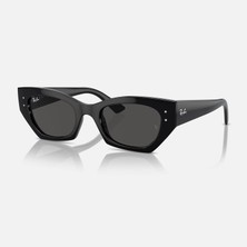 Ray-Ban RB4430 Unisex Güneş Gözlüğü Siyah Organik Cam ve Kemik Çerçeve ile Şık Tasarım