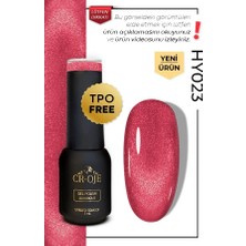 Cr-Oje Kalıcı Oje Inci Tanecikli Manyetik Cat Eye / Kedi Gözü- HY023 (5 ML)