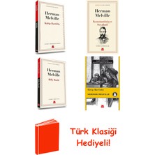 Kırmızı Kedi Yayınevi Herman Melville 4 Kitap Seti + Türk Klasiği Hediye
