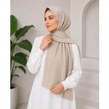 SFG Life Moda Premium Jakarlı Geometrik Desenli Şal