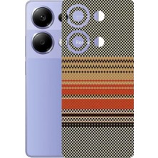 Kapps Redmi Note 13 Pro 4g ile Uyumlu Rainbow Serisi Premium Arka Kapak Kaplama(Kenarlar Yoktur!)