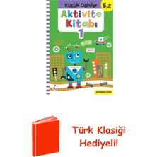 İndigo Çocuk Aktivite Kitabı 1 - Küçük Dahiler 5+Yaş + Türk Klasiği Hediye