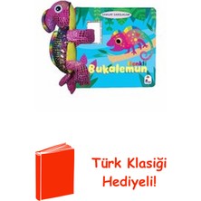 İndigo Çocuk Renkli Bukalemun - Şaklat Sarılalım (Oyuncaklı ... + Türk Klasiği Hediye