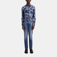 The Kooples Erkek Slım Fıt Mavı Jean