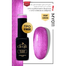 Cr-Oje Korean Cat Eye Kristal Efektli Manyetik Cat Eye / Kedi GÖZÜ-MY011 (12 Ml)