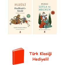 Kapı Yayınları Fuzuli 2 Kitap Seti + Türk Klasiği Hediye